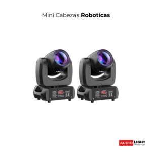 2 Mini Robotic Heads Rent