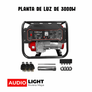 Renta de Planta de Luz de 3000w