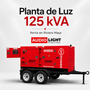 125 kVA Power Generator Rental