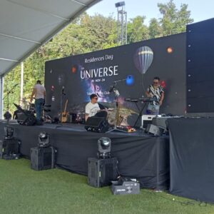 Servicio de Audio, Iluminación y Escenario – Hasta 1000 Personas
