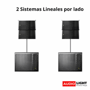 Paquete de Audio Profesional – Hasta 600 Personas