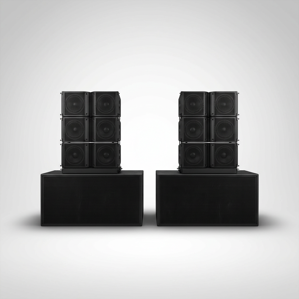 Professional Sound System Rental Riviera Maya | RCF Audio