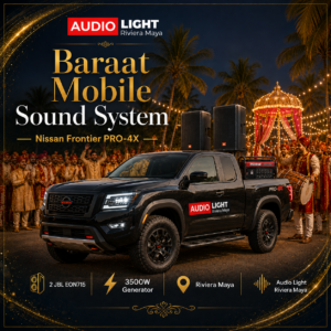 Baraat Mobile Sound System – Nissan Frontier PRO-4X